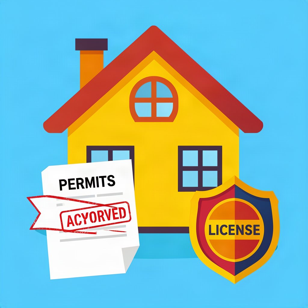 Permits, Historic Rules & Licenses for Naperville Cabinet Projects